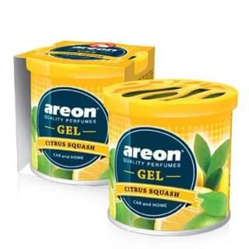 Areon Gel Can Citrus Squash Bardaklik Oto Araç Kokusu