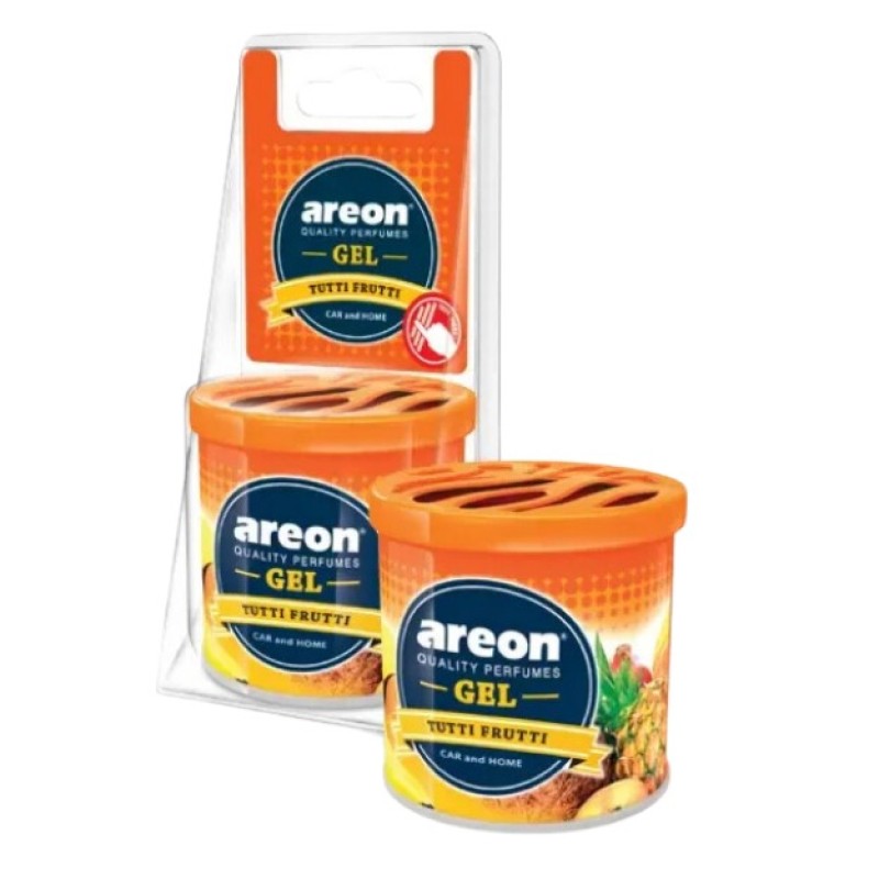 Areon Gel Can Blister Tutti Frutti Bardaklik Oto Araç Kokusu