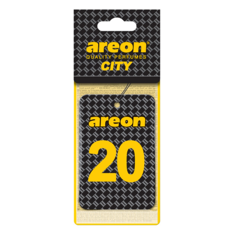 Areon City Vanilla Black 20 Oto Araç Kokusu