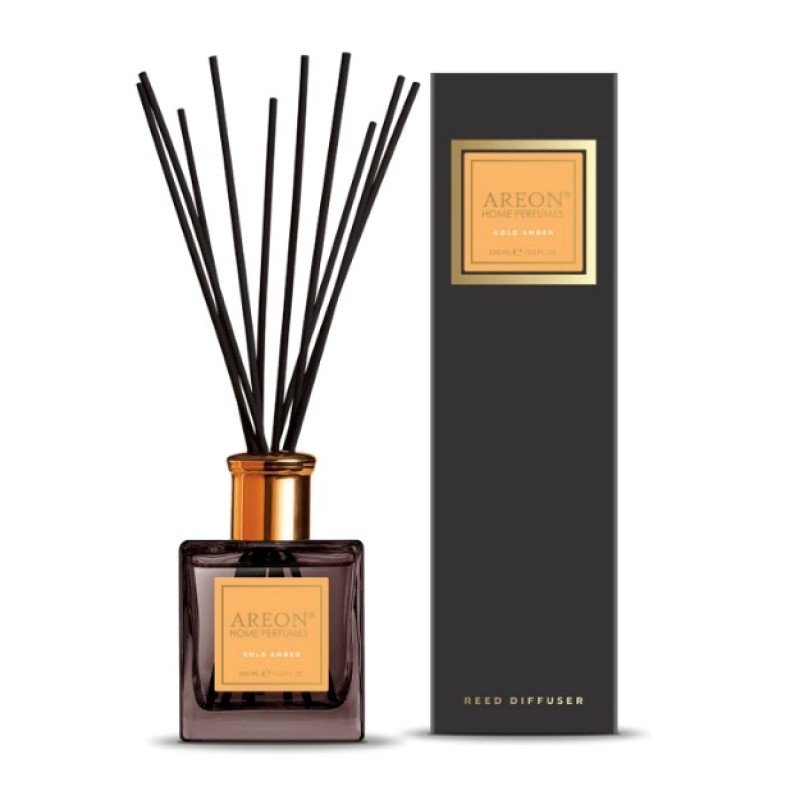 Areon Premium Gold Amber 150 Ml Bambu Çubuklu Oda Kokusu